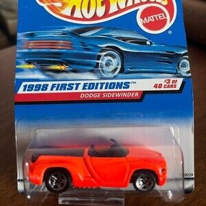 Vintage Hot Wheels 1998 First Editions Dodge Sidewinder #3